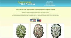 Desktop Screenshot of floriculturavilaalpina.com.br
