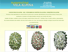 Tablet Screenshot of floriculturavilaalpina.com.br